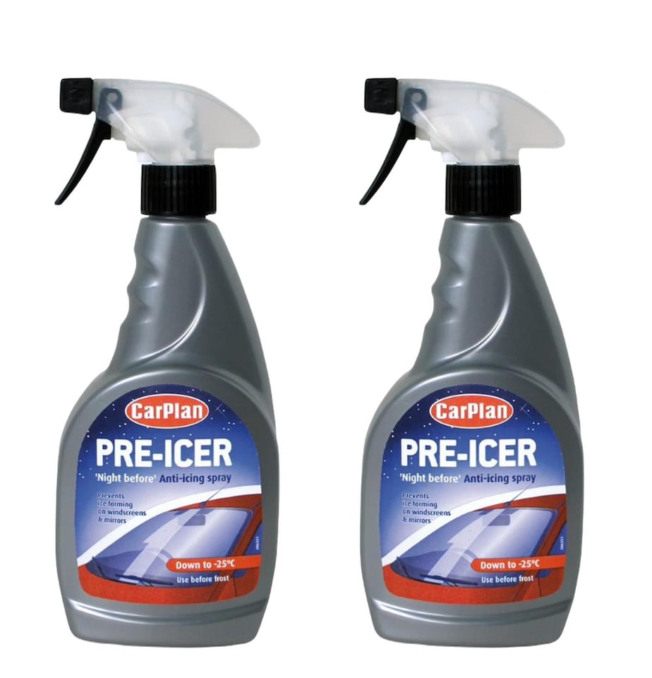 image 1 of CarPlan Blue Star Pre-Icer Trigger Spray - 500ml x2