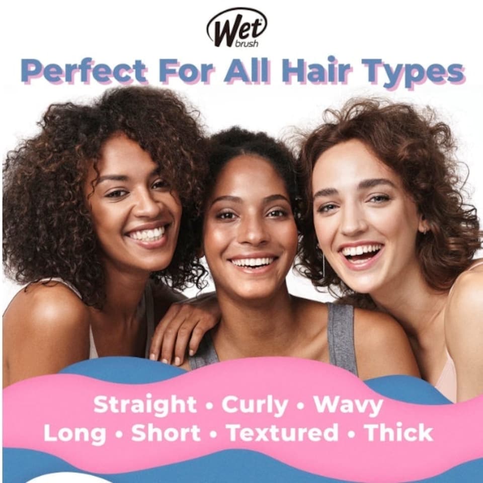 image 1 of WetBrush Speed Dry Detangler, Heatflex Bristles, Aqua