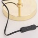 image 4 of First Choice Lighting Cascada Gold and Acrylic Crystal Jewelled Table Lamp Gold | Clear
