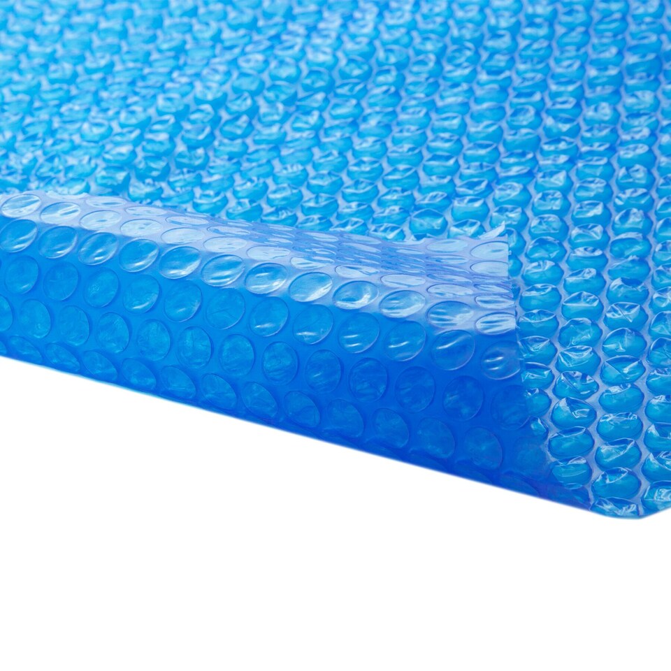 image 1 of Pool Solar Cover to Protect and Warm Rectangular Swimming Pool | Blue | blue | 1