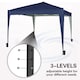 image 6 of MCC Direct Gazebo 3x3 Pop up Blue | Brown | Blue
