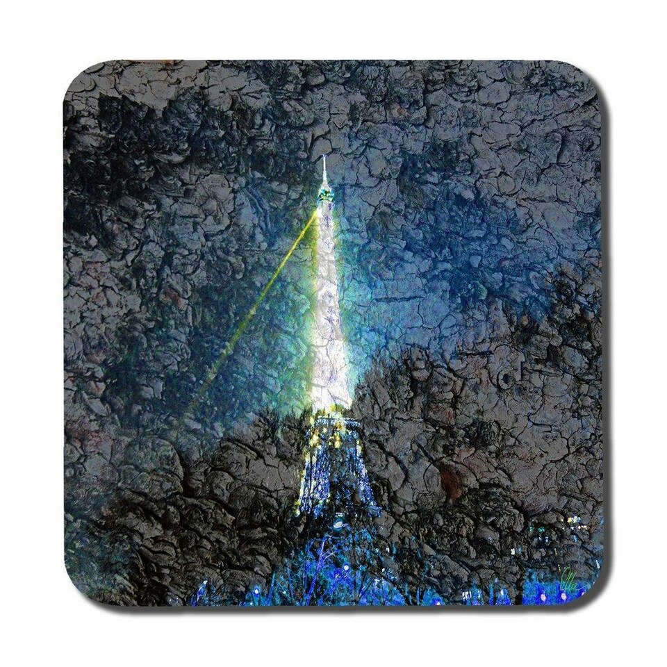 image 1 of Eiffel tower and bark (Coaster)