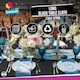 image 4 of SOL 4pk Long Black Table Cloth Party 274x137cm Plastic Cover Tablecloth Black