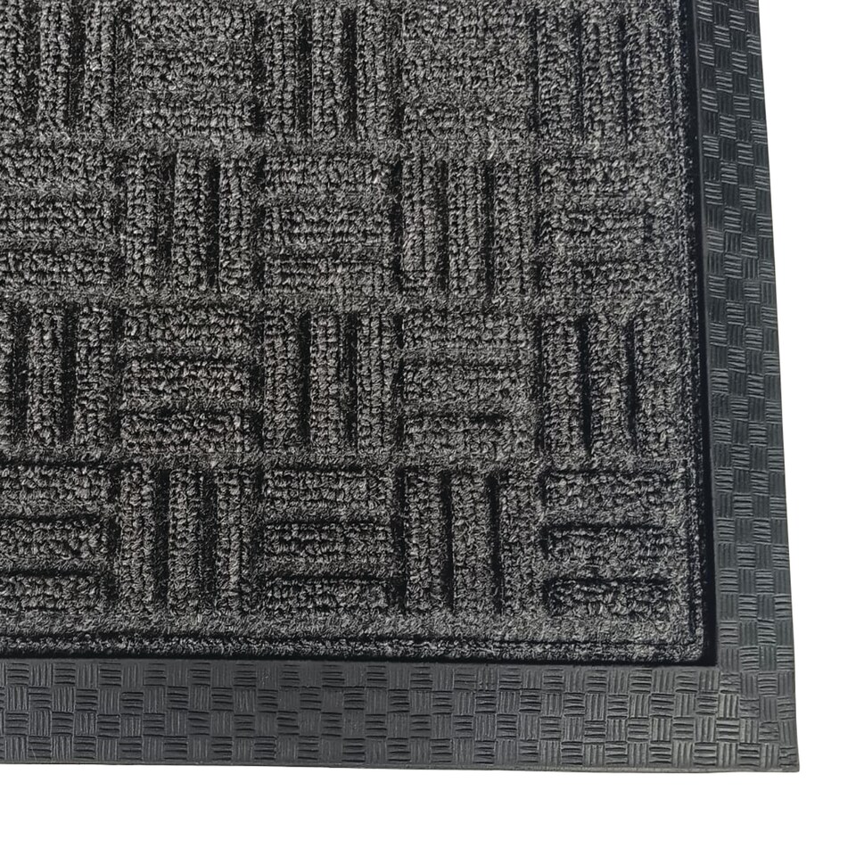 image 1 of Hometex Premium Indoor / Outdoor Entrance Mat - 60 x 90cm. Charcoal