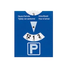 MidOcean Parkcard PVC Parking Disc - Blue - One Size