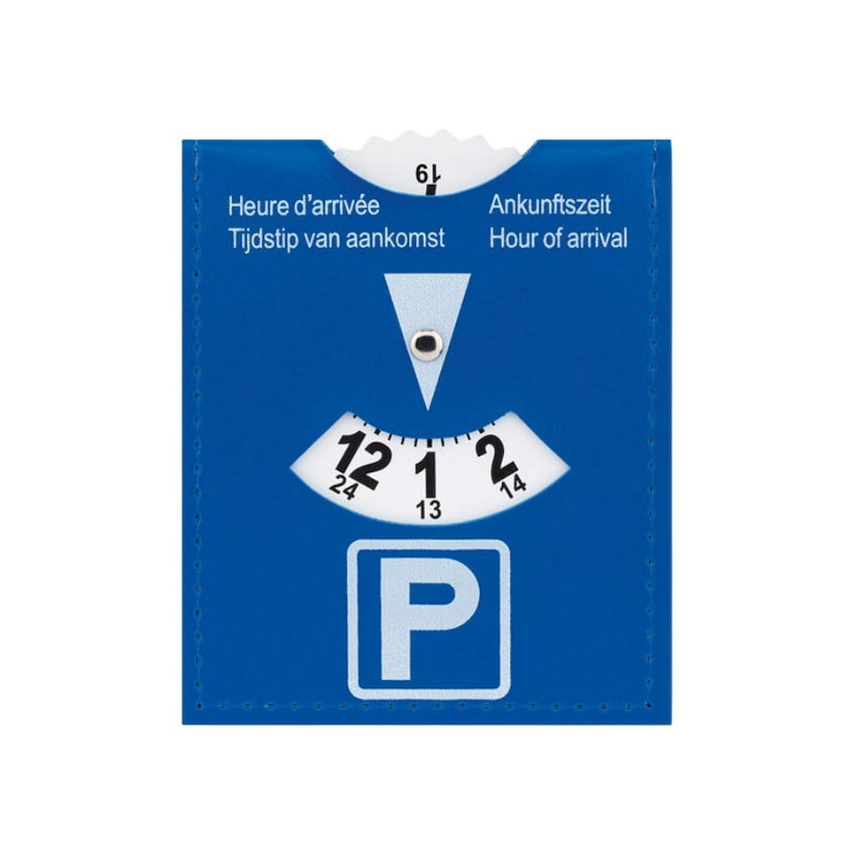 MidOcean Parkcard PVC Parking Disc - Blue - One Size