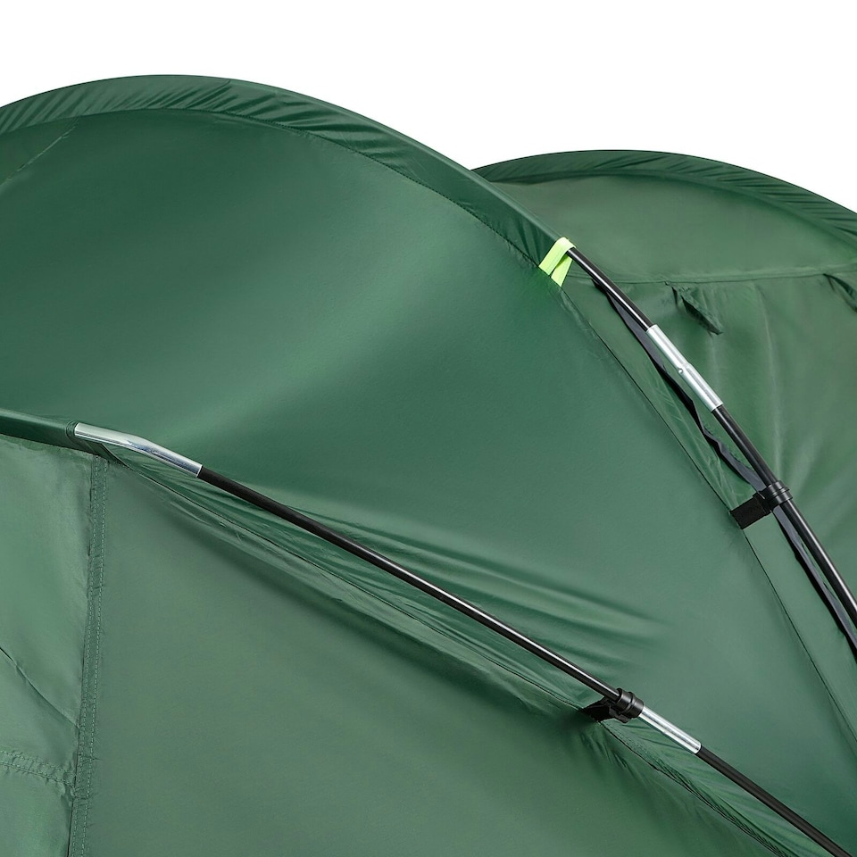 image 1 of Kivu 4-Man Vis-a-Vis Tent Green