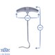 image 3 of Redwood Tent Peg Extractor - 24cm - Grey - Pack of 2