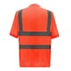 image 2 of Yoko Unisex Adult Hi-Vis Safety Short-Sleeved T-Shirt - Orange - M