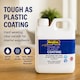 image 2 of Rustins Quick Dry Tough As Plastic Coating Hard Wearing Clear Varnish 1L
