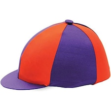 Hy Two Tone Lycra Hat Silk - Purple/Red - One Size | Purple | One Size