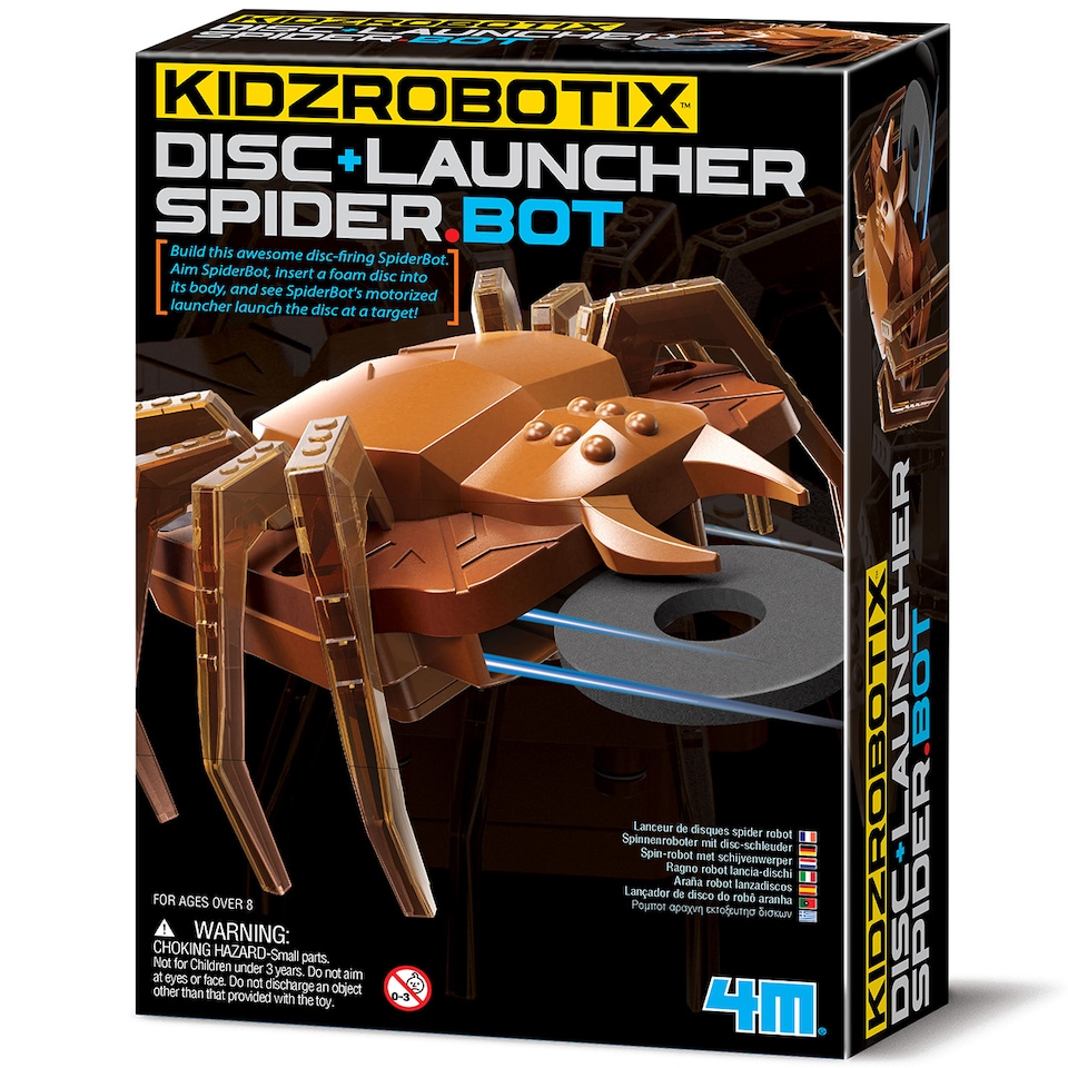 image 1 of KidzRobotix - Disc Launcher SpiderBot