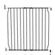 image 1 of Safetots Eco Screw Fit Baby Gate, Black, 80cm - 90cm, Stair Gate for Toddler and Baby, Screw Fit Safety Barrier, Easy Installation Safety Gate