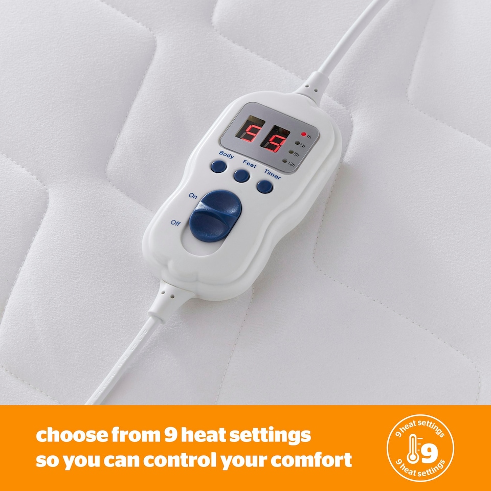 image 1 of Silentnight Multi Zone Quilted Heated Mattress Topper, Electric Topper, Double