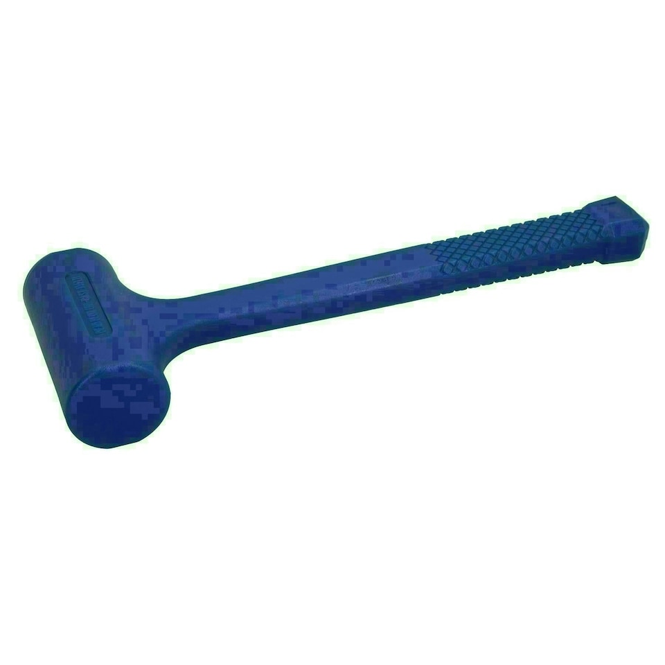 image 1 of 1.5lb Dead Blow Hammer Mallet Shot Loaded Head Impact Recoil Non Marking