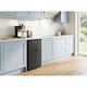 image 8 of HYE 86L Under Counter Fridge Freezer, Freestanding, 49cm, Black - RF01UCFF85B13