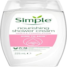 Simple Nourishing Shower Cream 225ml Pack of 6