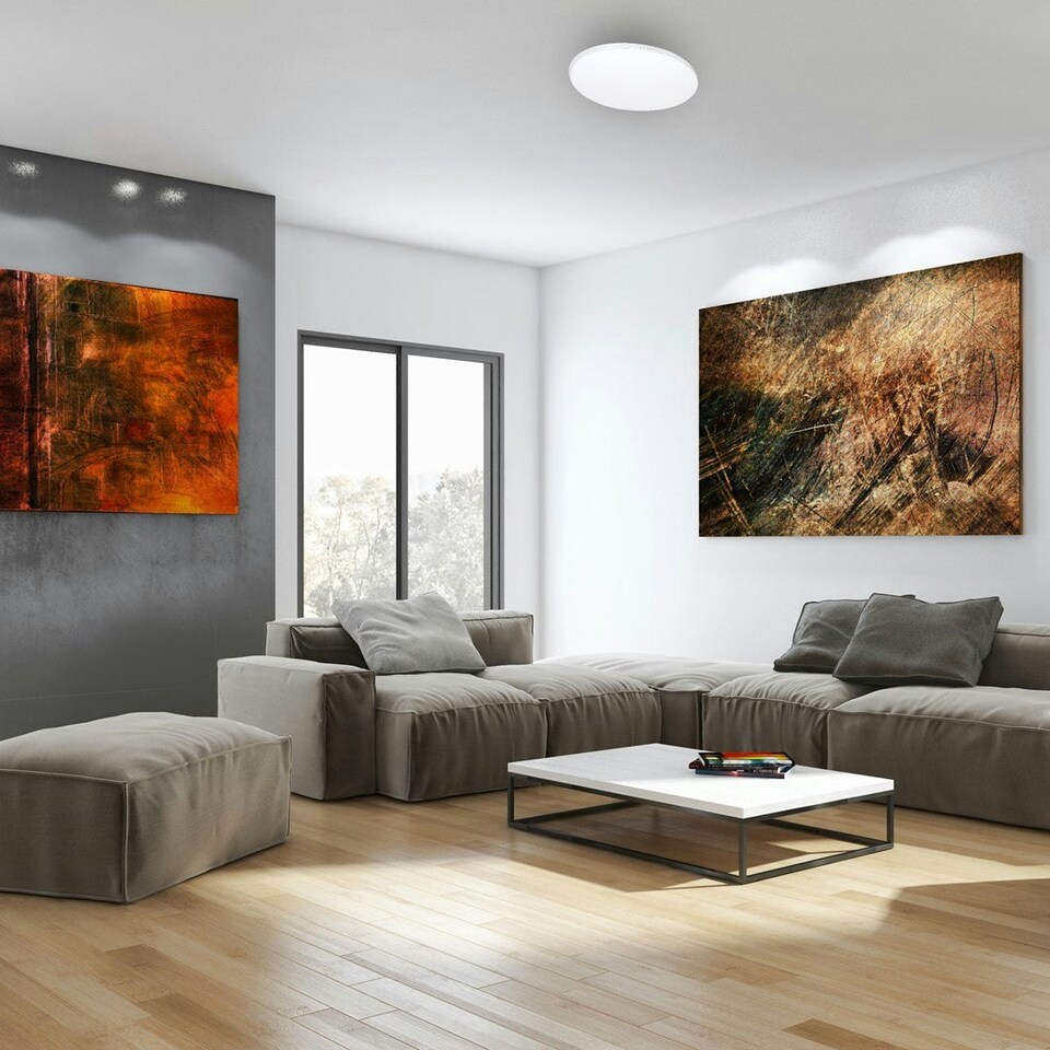 image 1 of Milagro Ceiling Lamp Siena 25W LED 350 Mm + Remote Control