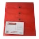 image 1 of Pack of 24 A4 Red Document Wallets by Janrax