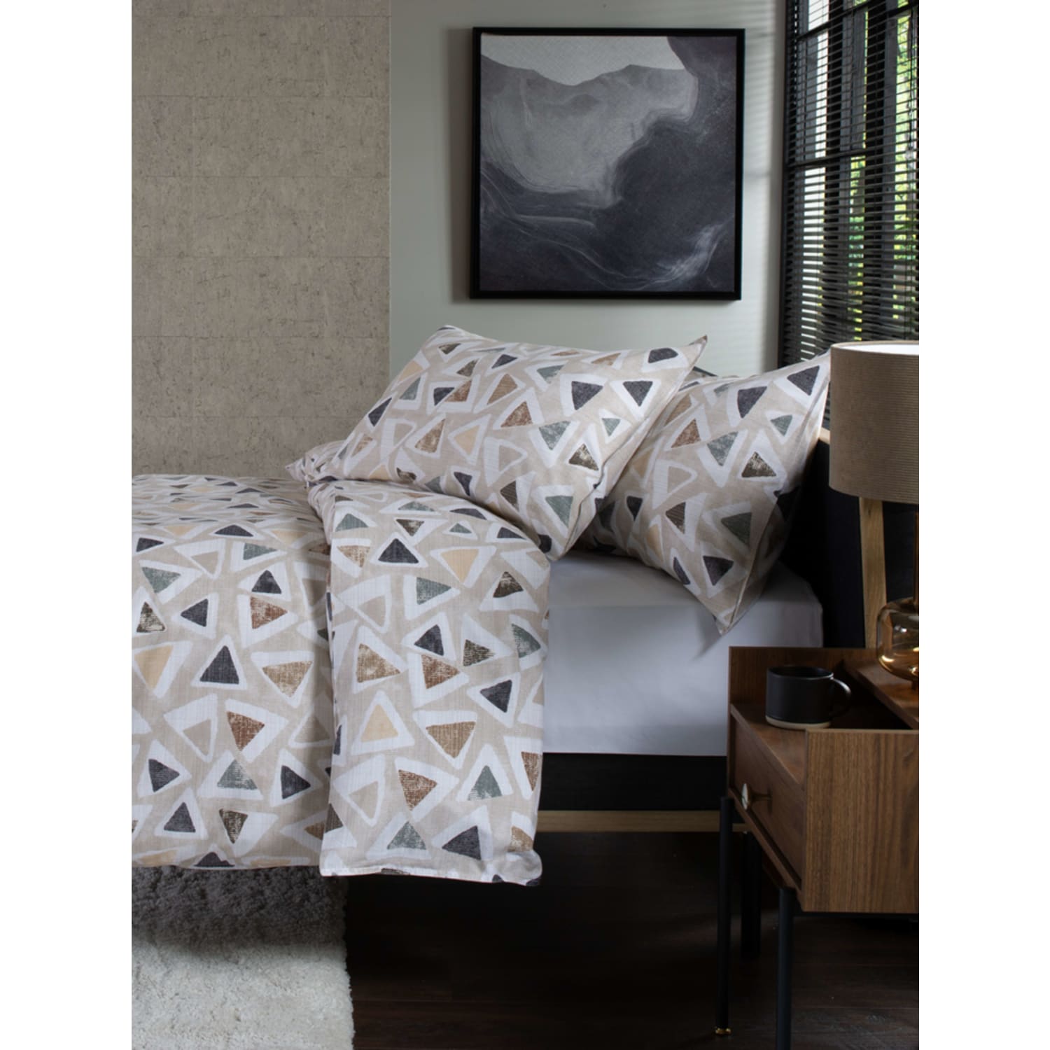 Toca Bermuda Natural 100% Cotton Duvet Cover Set