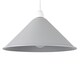 image 3 of ValueLights Retro Style Metal Ceiling Pendant Light Shade In Gloss Grey Finish