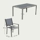 image 7 of Outsunny 7 Piece Garden Dining Set, Outdoor Furniture w/ 6 Stackable Chairs 