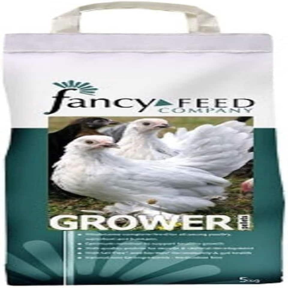 Fancy Feeds Growers Pellets Complete Young Poultry Feed 5kg
