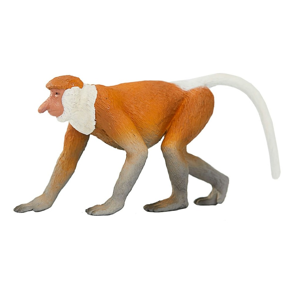 image 1 of ANIMAL PLANET Wildlife & Woodland Proboscis Monkey Toy Figure, Three Years and Above, Multi-colour (387176)