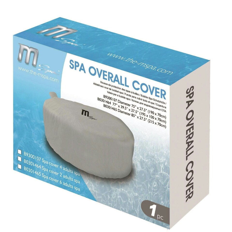 image 1 of Bubble Spa Cover for 2 (195x100x70cm)