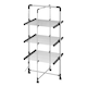 image 2 of BLACK+DECKER 63091 3-Tier Heated Clothes Airer with Cover & Wheels