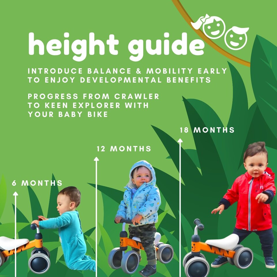 image 1 of Benny Tiger - Baby Balance Bike