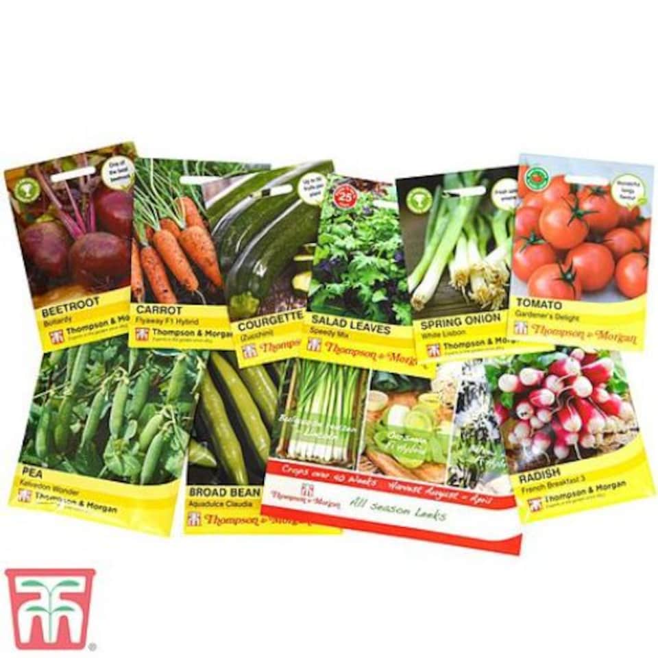 Nurserymans Choice Veg Seed 10 Packets (TM)