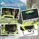 image 8 of PawHut 2 in 1 Dog Bike Trailer Pet Stroller for Large Dogs W/ Hitch - Green