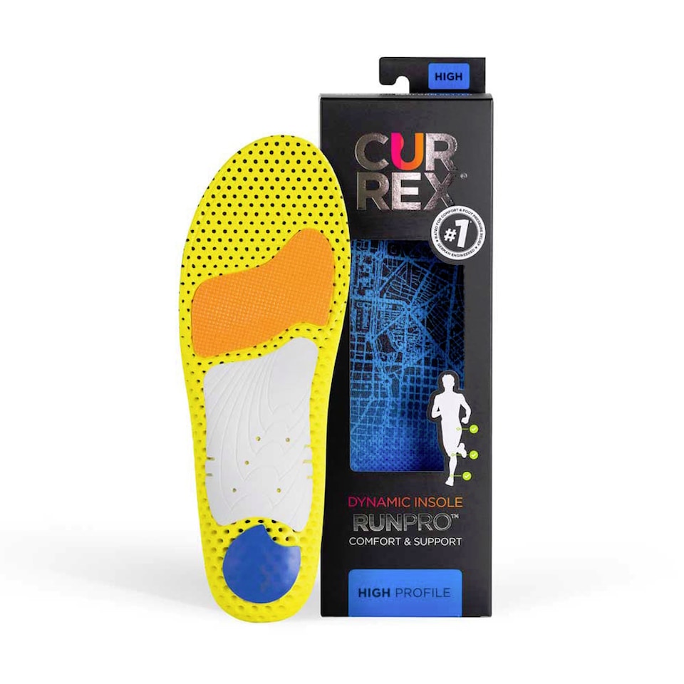 image 1 of Currex RunPro High Profile Dynamic Running Shoe Insoles