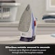 image 3 of Hamilton Beach Pro SteamMax Steam Iron - White/Blue