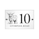 image 1 of Personalised Highland Cow Acrylic House Sign