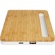 image 3 of Avenue Medake Bamboo Wireless Charging Pad (UK Plug) - Beige - One Size