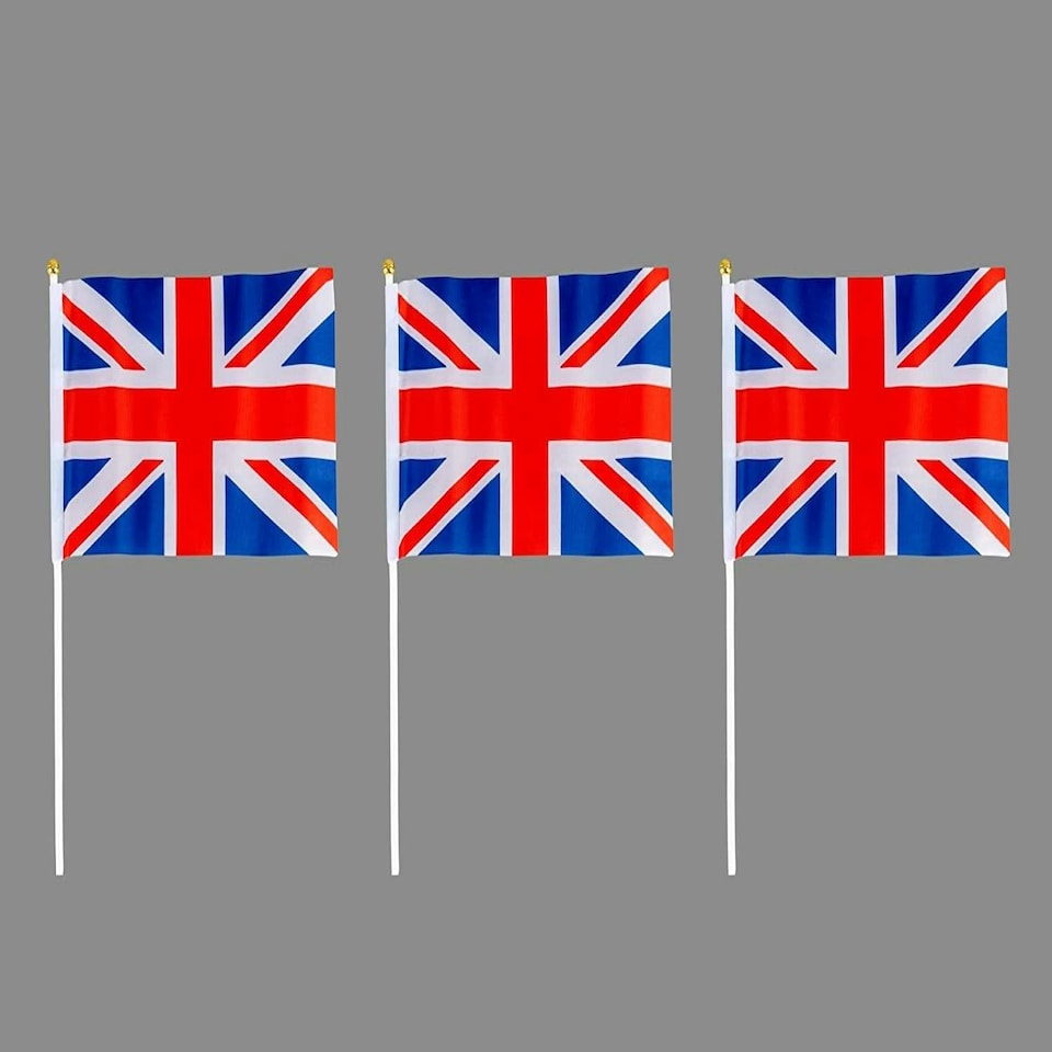 image 1 of 20 Union Jack Royal Jubilee Flags - 5x3ft Multi