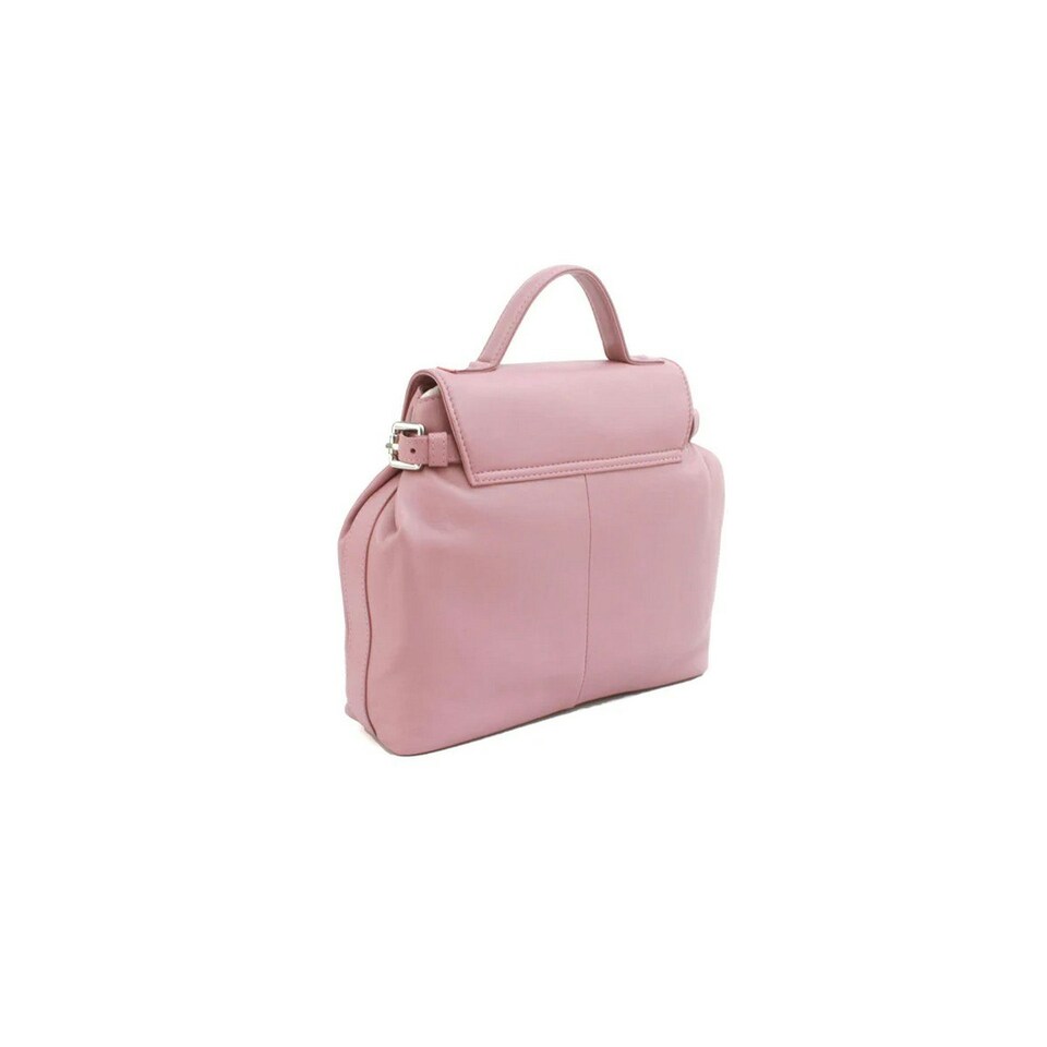 image 1 of Eastern Counties Leather Womens/Ladies Noa Leather Handbag - Blush - One Size | Pink