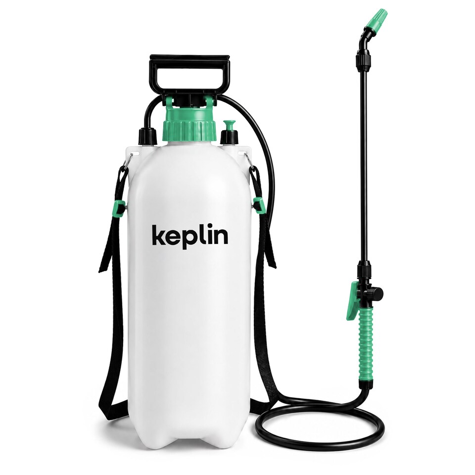 image 1 of Keplin Pump Action Garden Pressure Sprayer with Long Lance Spray and Mist Nozzle