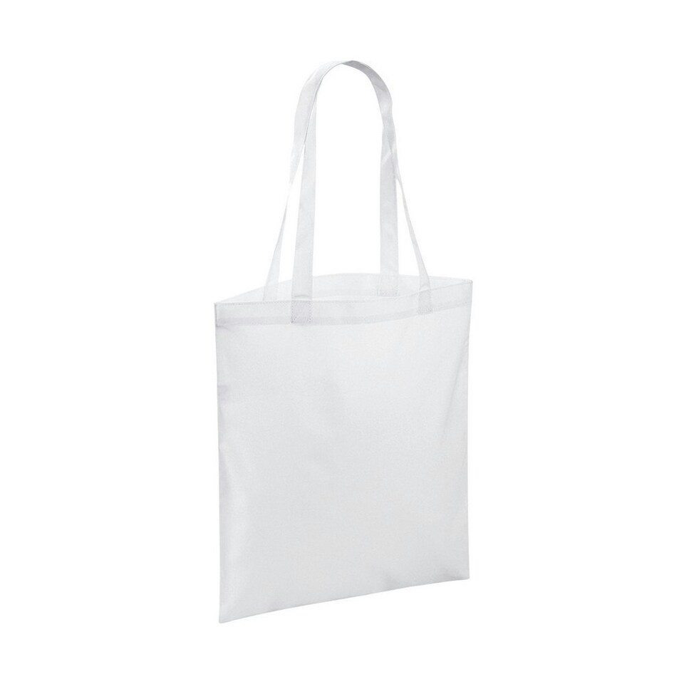 Bagbase Sublimation Shopper - White - One Size