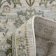 image 5 of KUKOON Green Vintage Style Floral Hallway Runner Rug 60cm x 240cm | Green