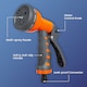 image 6 of 20m Hose Reel, Wall Mounted Hose Reel for Garden