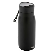 Avira Ain Mini Recycled Stainless Steel 150ml Water Bottle - Black - One Size Black | One Size