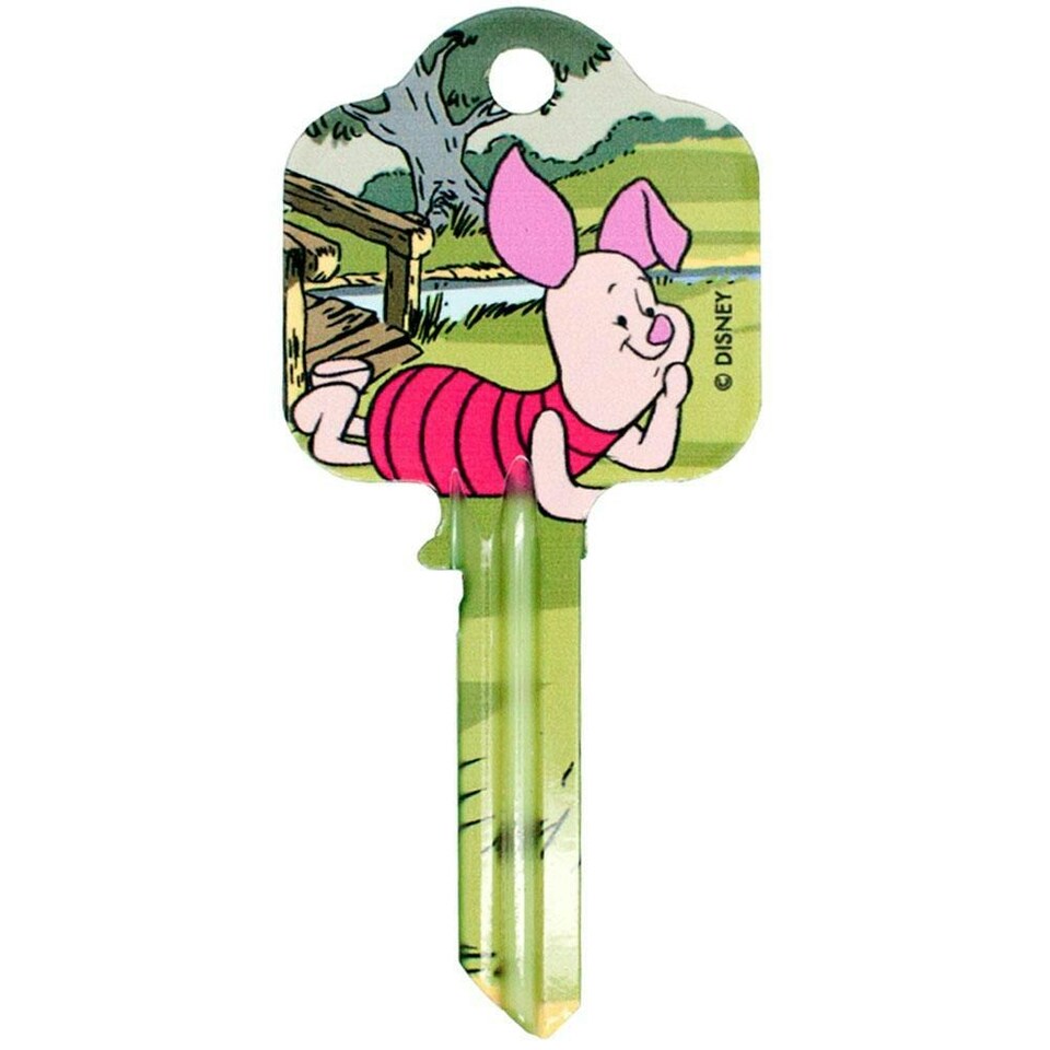 image 1 of Winnie The Pooh Piglet Door Key - Multicoloured - One Size