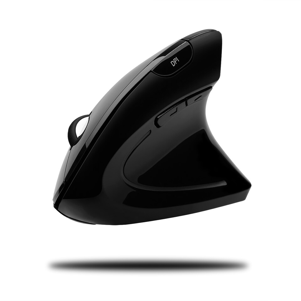 image 1 of Adesso Wireless Vertical Ergonomic Optical Mouse