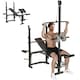 image 1 of SPORTNOW Multi-Exercise Incline/Flat Weight Bench with Bench Press Rack
