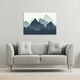 image 2 of mountain landscape illustration (Canvas Print)