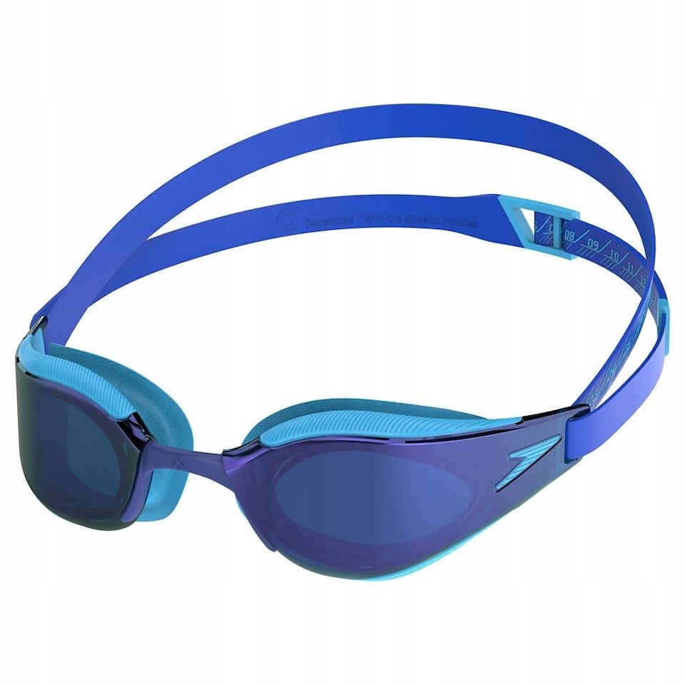 image 1 of Speedo Childrens/Kids Fastskin Hyper Elite Swimming Goggles | Blue | Picton Blue/Cobalt/Iris | One Size | 1