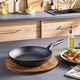 image 2 of Morphy Richards 28cm Forged Aluminium Ceramic Frying Pan - Black
